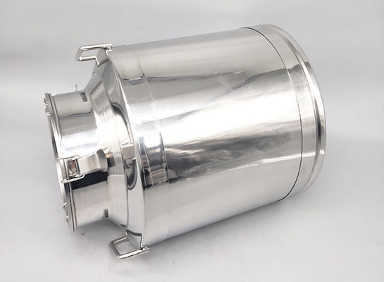 Susu Stainless Steel Tahan Karat 1.0mm 50 Liter Dapat Ditambak Penyimpanan Tertutup