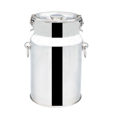 Paket Customrized Logo Silver 10L SS Milk Bisa wadah susu stainless steel