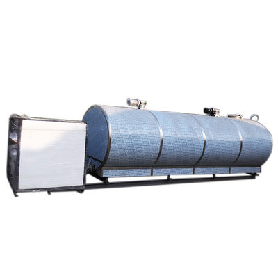 Ketahanan Korosi 8000L Stainless Steel Milk Cooler dengan Bahan Food Grade