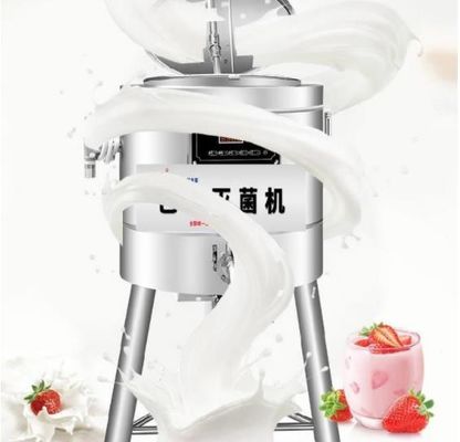Ketahanan Korosi 100L Mesin Pasteurizer Susu Bahan Stainless Steel