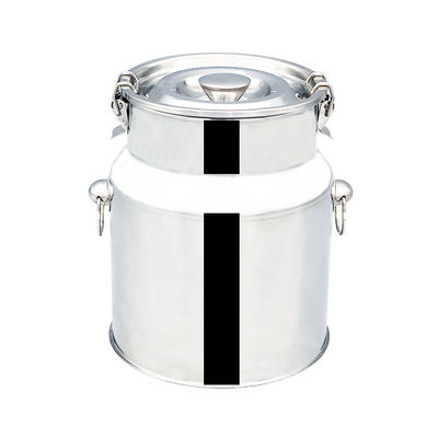 Tangki Pencampur Penyimpanan 15L SS 304 Kemasan makanan Pail Susu Stainless Steel