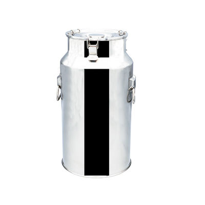 SS304 20 liter Stainless Steel Milk Can Dengan Spigot Sealed Bucket Storage Milk Pail