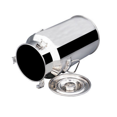 SS304 20 liter Stainless Steel Milk Can Dengan Spigot Sealed Bucket Storage Milk Pail