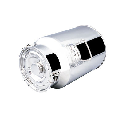 15L Multi-Purpose Sealed Barrel SS304 Food Grade Bucket Kaleng Susu Stainless Steel Dengan Keran