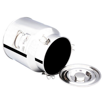 Stainless Steel 5 Galon Milk Jug 1.0mm 20 Liter Steel Bucket Dengan Spigot