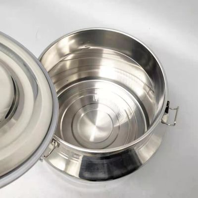 15L Multi-Purpose Sealed Barrel SS304 Food Grade Bucket Kaleng Susu Stainless Steel Dengan Keran