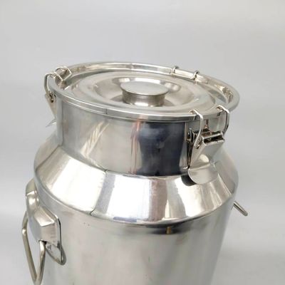 201 Drum Penyimpanan Food Grade Stainless Steel 15L Untuk Cairan Pengangkut