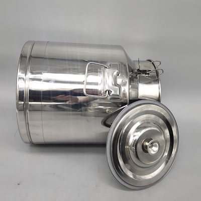 60L Food Grade Minyak Zaitun Drum Stainless Steel Sealed Ember Barel Dengan Tap