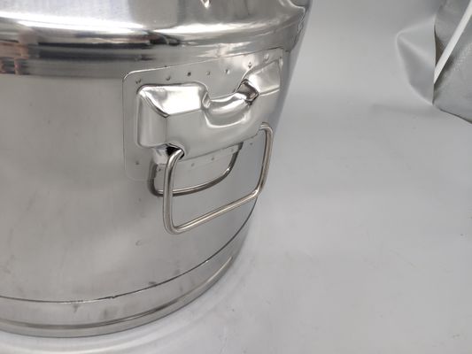 25L menyimpan dan mengangkut susu. Ketebalan kaleng susu 0.8mm