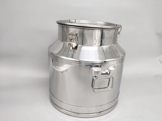 Ketebalan 1.0mm Milk Can 25 Liter Storage Barrel Tahan Korosi