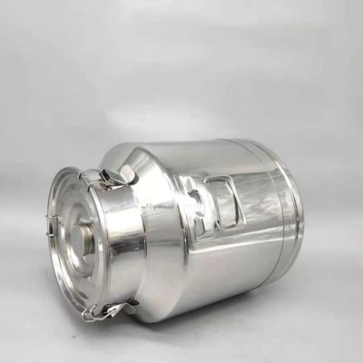 Transportasi Penyimpanan Kaleng Susu Stainless Steel 25L 30.5cm * 44.9cm