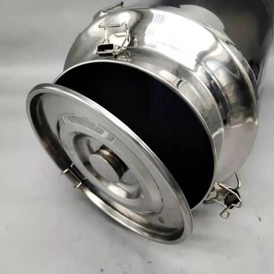 Transportasi Penyimpanan Kaleng Susu Stainless Steel 25L 30.5cm * 44.9cm