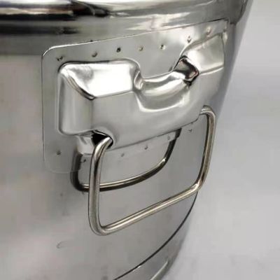 25L Coffee Juice Container Wine Store Barel Stainless Steel Portabel Untuk Transportasi Susu