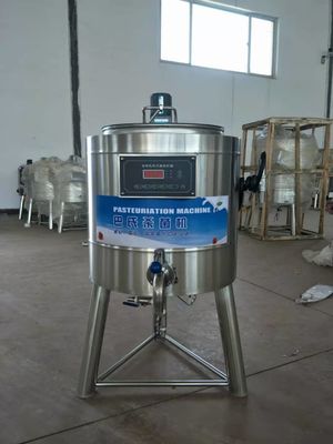 Rumah Listrik Mesin Pasteurizer Susu 30L 304 stainless Steel