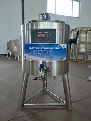 Rumah Listrik Mesin Pasteurizer Susu 30L 304 stainless Steel