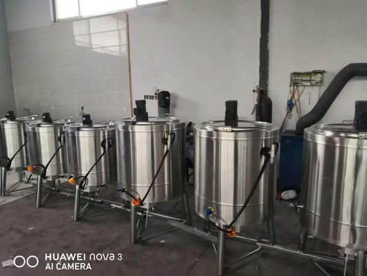 Rumah Listrik Mesin Pasteurizer Susu 30L 304 stainless Steel