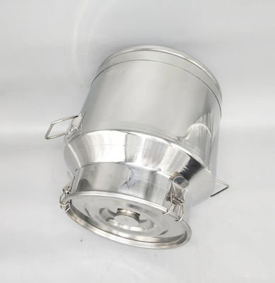 Gambar Produksi Susu SS304 30L Menggunakan Kaleng Susu Stainless Steel Dengan Tutup Tertutup