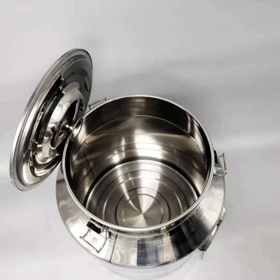 Tangki Pendingin Susu Perendaman Kedelai 30L Ember Stainless Steel Peternakan Kaleng Susu Tertutup
