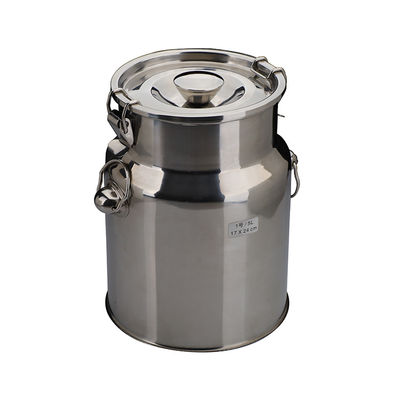 Kaleng Susu Stainless Steel 5L 304 Lapisan Ganda Untuk Peternakan Perah
