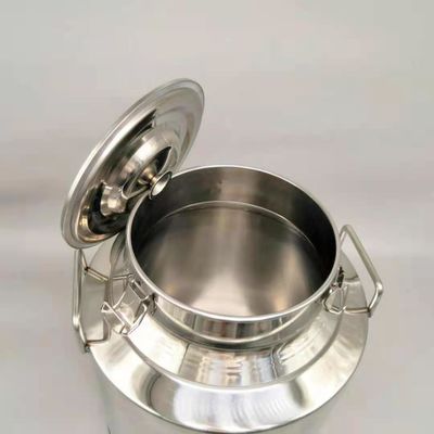 SS304 40 Liter Susu Stainless Steel Bisa Warna Silver Untuk Transportasi