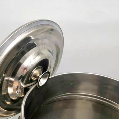 SS304 40 Liter Susu Stainless Steel Bisa Warna Silver Untuk Transportasi