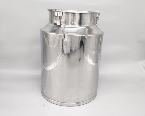 Hotel sehat 40L menggunakan kaleng susu stainless steel bersegel dengan penutup