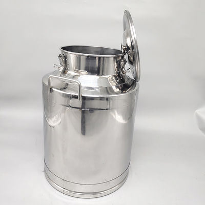 Bucket Susu Stainless 201 Tahan Korosi Dengan Tutup Kapasitas Besar 50L