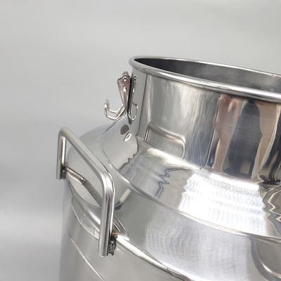 Bucket Susu Stainless 201 Tahan Korosi Dengan Tutup Kapasitas Besar 50L