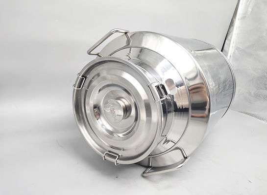 Susu Stainless Steel Tahan Karat 1.0mm 50 Liter Dapat Ditambak Penyimpanan Tertutup