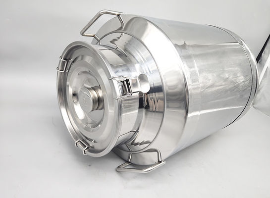 Susu Stainless Steel Tahan Karat 1.0mm 50 Liter Dapat Ditambak Penyimpanan Tertutup