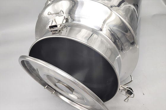 Susu Stainless Steel Tahan Karat 1.0mm 50 Liter Dapat Ditambak Penyimpanan Tertutup