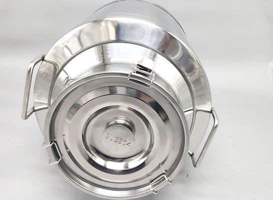 Susu Stainless Steel Tahan Karat 1.0mm 50 Liter Dapat Ditambak Penyimpanan Tertutup