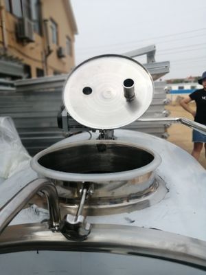 Tangki Pendingin Susu Segar 1000 Liter 304 Stainless Steel