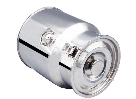 Tebal 0.6mm Silicone Seal 1 Galon Susu Stainless Steel Bisa 201
