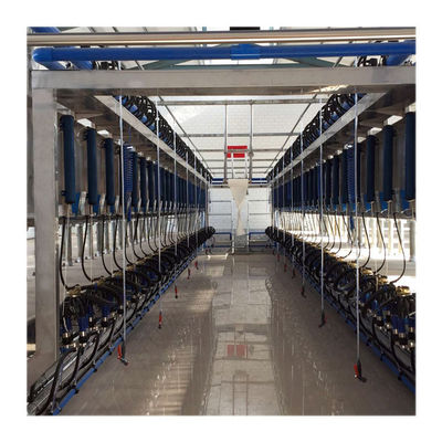 Digital Vacuum 50Kpa Herringbone Milking Parlor Untuk Peternakan Perah
