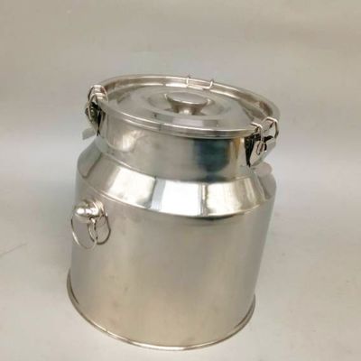 Home Brewing 9L SS Storage Barrel Dengan Tutup Penyimpanan Susu Peternakan