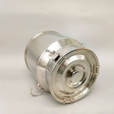 Home Brewing 9L SS Storage Barrel Dengan Tutup Penyimpanan Susu Peternakan