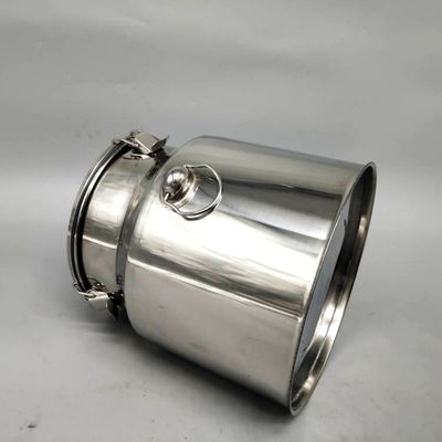 Susu Stainless Steel Mini 9L Dapat Dipoles Ember Bekas Kambing Domba Sapi