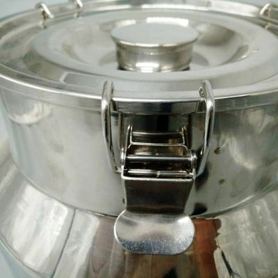 18L Anggur Susu Stainless Steel Dapat Disegel Barel Penyimpanan Minyak Teh Kacang Tanah