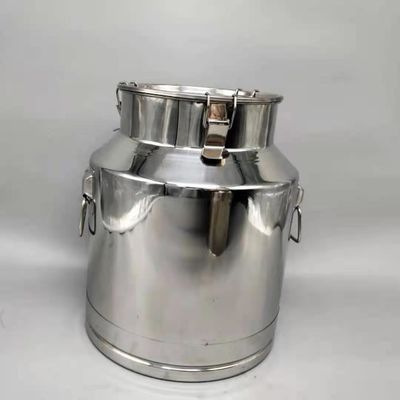 20 Liter Portabel Digunakan Penyimpanan Zaitun Polandia Susu Stainless Steel Susu kaleng Dengan Tutup