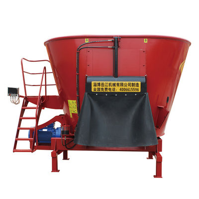 2 Ton Kecepatan Pengadukan Mixer TMR Vertikal 22kw 24,8 Rpm