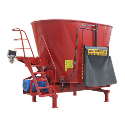 2 Ton Kecepatan Pengadukan Mixer TMR Vertikal 22kw 24,8 Rpm