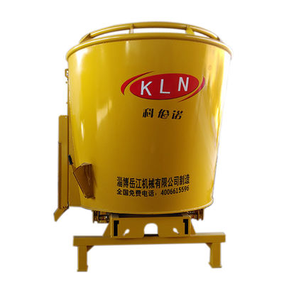 2 Ton Kecepatan Pengadukan Mixer TMR Vertikal 22kw 24,8 Rpm