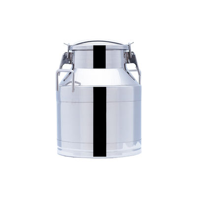 Ember toko jus buah 20L membawa sendok susu stainless steel