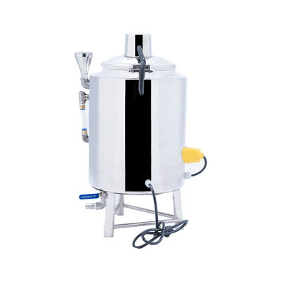Stainless Steel 16kw 500 Liter Milk Pasteurizer Pemanas Listrik