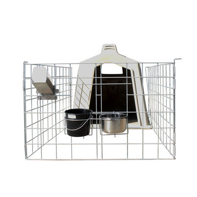 Kandang Betis Plastik ISO Peternakan Poly Dome Calf Hutch