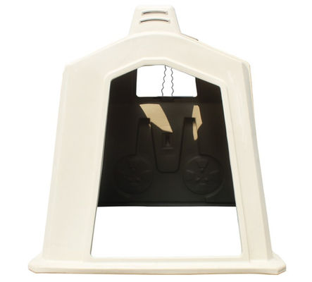 Kandang Betis Plastik ISO Peternakan Poly Dome Calf Hutch