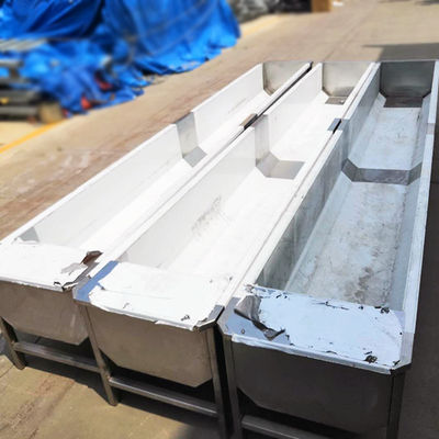 1.2mm Stainless Steel Minum Melalui Palung Pakan Hewan Ternak 250W