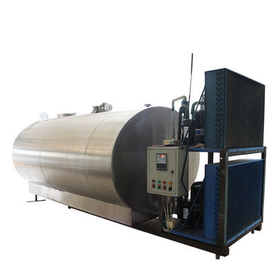 2.2KW 3000 Liter Tangki Pembeku Susu Mengangkut Tangki Penyimpanan Susu
