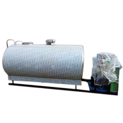 1000L Milk Chiller Tank 2.5kw Milk Cooling Tank Untuk Menyimpan Susu Segar